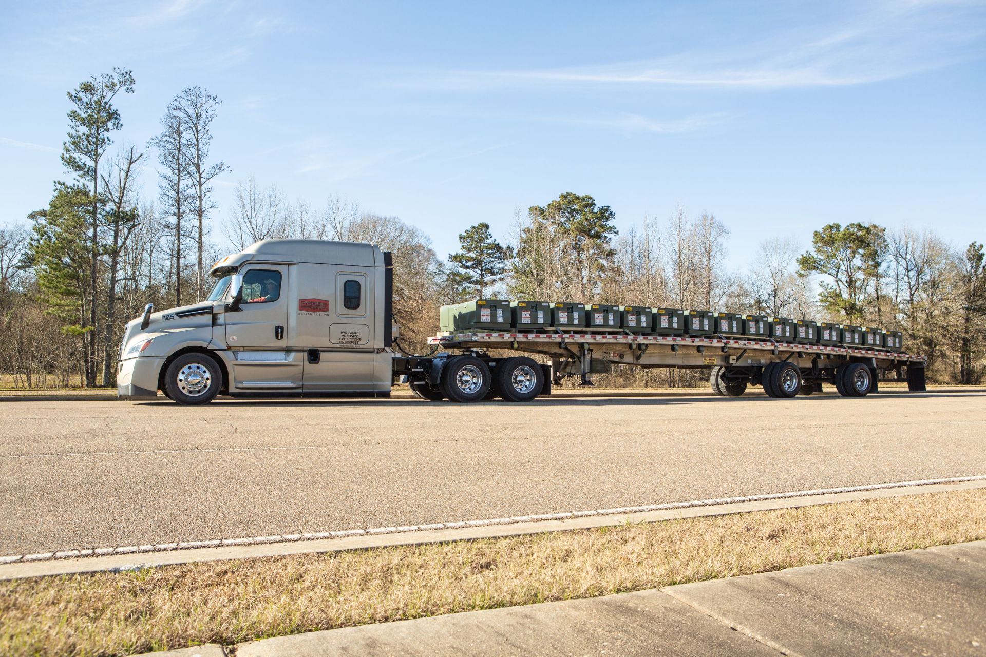 Flatbed Trailers | Heavy Haul Equipment | Parish Transport